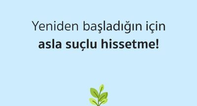 Tekrardan şansını denemek hedefe bir adım daha yaklaştırır. Asla pes etme! 🌿